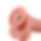 Фалоімітатор для секс-машин Hismith 8.25" Dual-density dildo with veins, система KlicLok