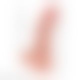 Фалоімітатор для секс-машин Hismith 8.25" Dual-density dildo with veins, система KlicLok