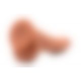 8 Inch Ultra Real Dual Layer Suction Cup Dildo - Medium Skin Tone - фалоімітатор 18х5 см