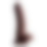 8 Inch Ultra Real Dual Layer Suction Cup Dildo - Medium Skin Tone - фалоімітатор 18х5 см