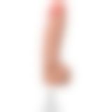 Фаллоимитатор Doc Johnson The Realistic Cock ULTRASKYN - 12 Inch Hung with Balls Vanilla