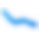Двусторонний фаллоимитатор - Double Dong Blue, 45 см