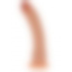Get Real Silicone Dong 8.5 Inch силиконовый фаллоимитатор на присоске, 21х3.5 см