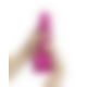 Реалістичний фалоімітатор Strap-On-Me Sliding Skin Realistic Dildo Fuchsia - L, ефект рухливої шкіри