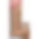 Фалоімітатор Doc Johnson The Realistic Cock 8 inch White - ULTRASKYN, Vack-U-Lock, діаметр 5,1 см
