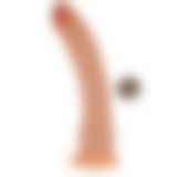 Get Real Silicone Dong 8.5 Inch силиконовый фаллоимитатор на присоске, 21х3.5 см