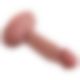 Фалоімітатор - Erospace Natural Play Silicone Dildo D4, 21 см