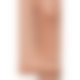 Фалоімітатор Doc Johnson The D - Super D - 9 Inch With Balls - ULTRASKYN, діаметр 5,1 см
