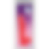 Фалоімітатор Doc Johnson Jelly Jewels Cock&Balls Red, діаметр 3,6 см, антибактеріальний ПВХ