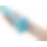 Фалоімітатор, що світиться у темряві, ADDICTION - LUKE - 7.5"- BLUE G.I.D. / W PB, 19 см, силікон