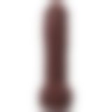 Фалоімітатор Doc Johnson The Realistic Cock ULTRASKYN - 12 Inch Hung with Balls Chocolate