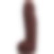 Фалоімітатор Doc Johnson The Realistic Cock ULTRASKYN - 12 Inch Hung with Balls Chocolate