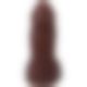 Фаллоимитатор Doc Johnson The Realistic Cock ULTRASKYN - 5 Inch with Balls Chocolate