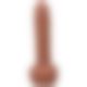 Фалоімітатор Doc Johnson The Realistic Cock ULTRASKYN - 9 Inch with Balls Caramel