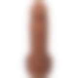 Фалоімітатор Doc Johnson The Realistic Cock ULTRASKYN - 7 Inch with Balls Caramel