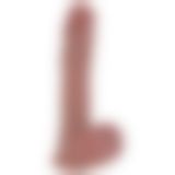 Фалоімітатор - Erospace Natural Play Silicone Dildo D5, 22 см