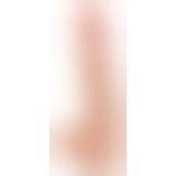 Фалоімітатор - Nature Skin Dildo With Movable Skin, 25 см