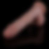 Фалоімітатор - Erospace Natural Play Silicone Dildo D5, 22 см