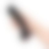Фаллоимитатор Fun Factory MAGNUM Black, очень гибкий, длина 18,3 см, диаметр 3,7 см