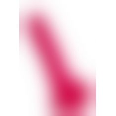 Фалоімітатор Alive Adam Pink L, двошаровий, силікон + Silexpan, діаметр 4 см