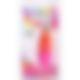 Фаллоимитатор Doc Johnson Crystal Jellies - 7.5 Inch Classic Dong - Rainbow