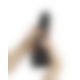 Реалістичний фалоімітатор Strap-On-Me Sliding Skin Realistic Dildo Black - XL, ефект рухливої шкіри