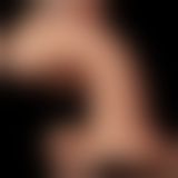 Фалоімітатор - King-Sized Realistic Curved Dildo 9.5" Flesh Фалоімітатор - King-Sized Realistic Curved Dildo 9.5" Flesh