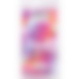 Фаллоимитатор Doc Johnson Crystal Jellies - 7.5 Inch Classic Dong - Rainbow