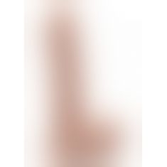 Реалистичный фаллоимитатор с мошонкой и присоской Get Real ToyJoy, 16,5х4,5 см (телесный)