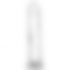 Прозорий фалоімітатор на присосці ADDICTION Vertical Dong 9″, віброкуля в подарунок