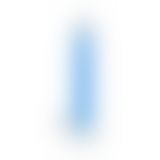 Фаллоимитатор, светящийся в темноте, Beyond By Toyfa, Bruce Glow, силикон, прозрачно-синий, 16,5 см