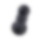 Силиконовый дилдо для секс-машин Hismith 7.2" Black Silicone Anal Dildo, система KlicLok