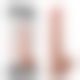 Фалоімітатор - Sliding-Skin Dual Layer Dong 8" #1 Flesh Фалоімітатор - Sliding-Skin Dual Layer Dong 8" #1 Flesh