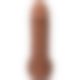 Фалоімітатор Doc Johnson The Realistic Cock ULTRASKYN - 6 Inch with Balls Caramel