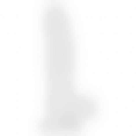 Прозрачный фаллоимитатор на присоске ADDICTION — Clear Dildo with Balls 8″, вибропуля в подарок