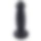 Силиконовый дилдо для секс-машин Hismith 7.2" Black Silicone Anal Dildo, система KlicLok