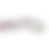 Скляний ділдо з вигинами і малюнком Gildo Glass Dildo No. 3