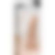 Фалоімітатор Doc Johnson Platinum TRUSKYN - The Tru Ride Slim 9 Inch, діаметр 4,6 см, двошаровий