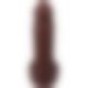 Фалоімітатор Doc Johnson The Realistic Cock ULTRASKYN - 7 Inch with Balls Chocolate