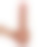 Фалоімітатор - Sliding-Skin Dual Layer Dong 9" Flesh