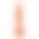 Фалоімітатор з мошонкою - Naked Legend Liquid Silicone Gold Digger Flesh