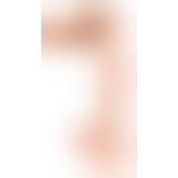 Фалоімітатор з мошонкою - Nature Skin Medium Bendable Dildo