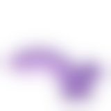 Фалоімітатор з мошонкою - Jelly Studs Crystal Dildo Small 6" Purple