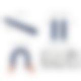 Фалоімітатор подвійний Strap-On-Me DOUBLE DONG REALISTIC DILDO - SNAKY METALLIC COLOR