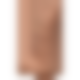 Фалоімітатор Doc Johnson The D - Ragin D - 9 Inch With Balls - ULTRASKYN - Caramel, діаметр 5,1 см