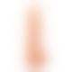 Фалоімітатор з мошонкою - Naked Legend Liquid Silicone Gold Digger Flesh