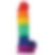 NS Novelties Pride Edition Dildo 5" фалоімітатор, 13,3х3, 7 см