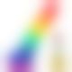 NS Novelties Pride Edition Dildo 5" фалоімітатор, 13,3х3, 7 см