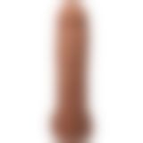 Фалоімітатор Doc Johnson The Realistic Cock ULTRASKYN - 12 Inch Hung with Balls Caramel