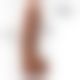 Фалоімітатор Doc Johnson The Realistic Cock ULTRASKYN - 12 Inch Hung with Balls Caramel